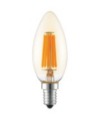 C35 LED Gluhen Filament - لمبة ليد شمعة